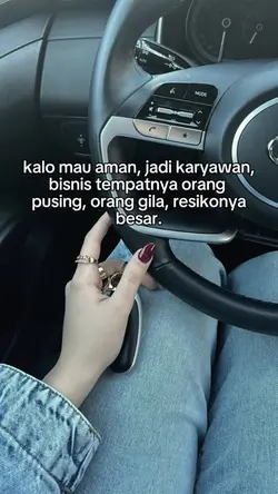Kalo mau aman jadi