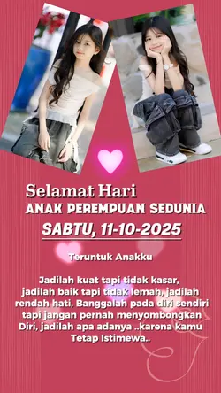 hari anak perempuan