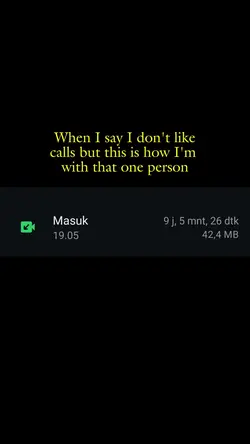 You're the only exep