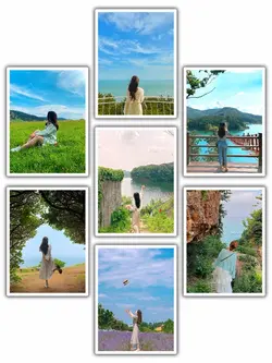 7Pic Aesthetic Frame