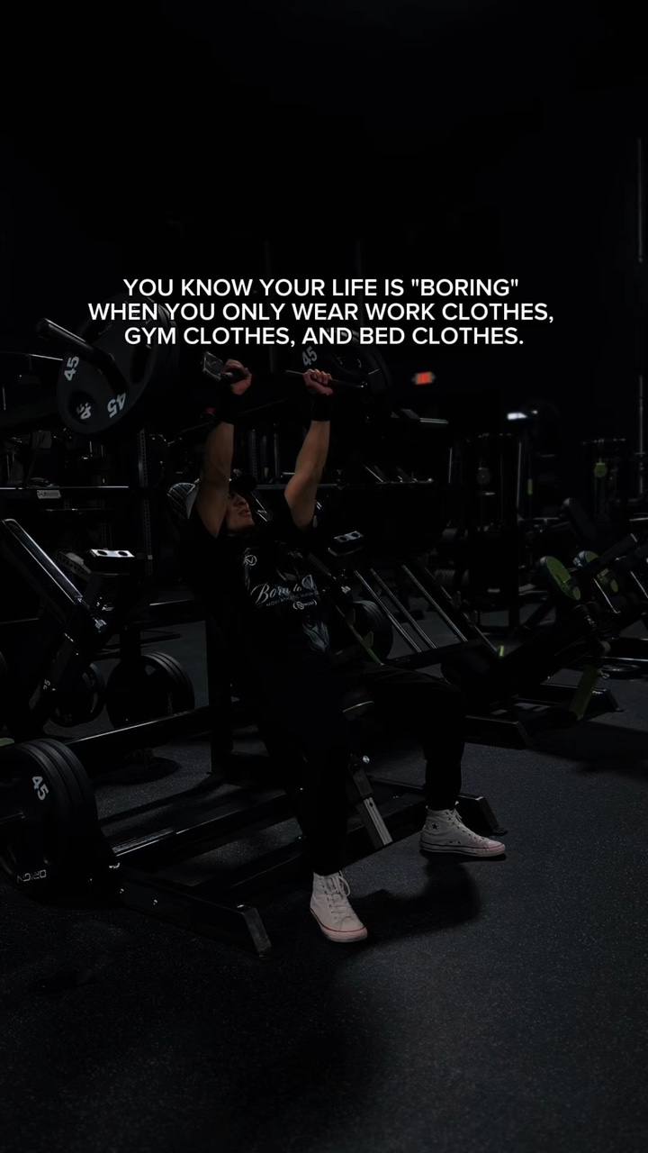 Gym work sleep 