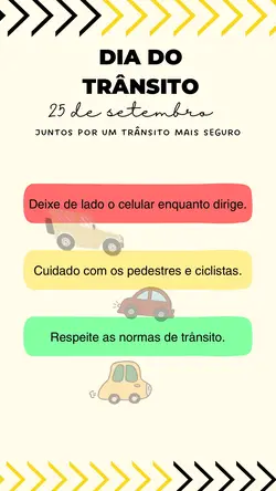 Dia do trânsito 
