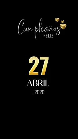 Feliz cumpleaños 