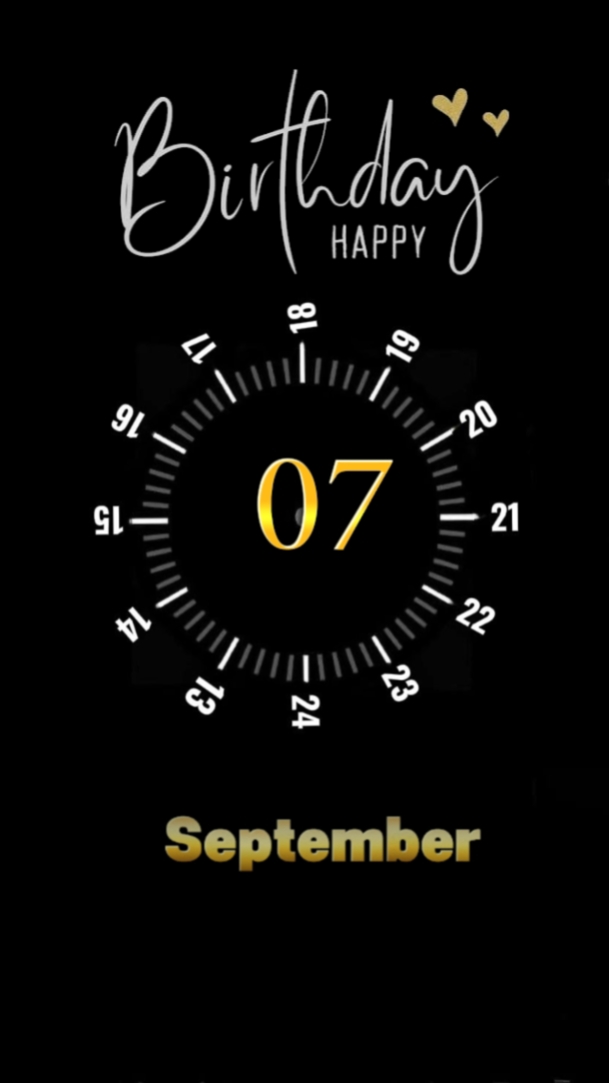 Birthday 07September