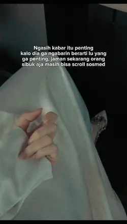 ngasih kabar itu