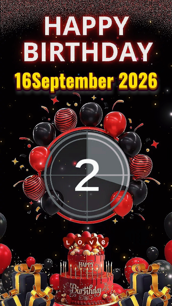 HBD 16 September2026