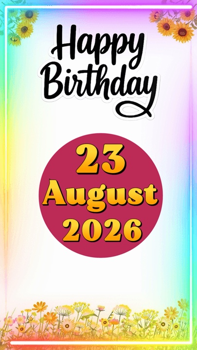 23 August birthday 