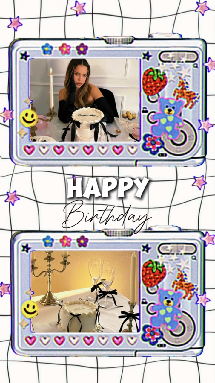 Quadro de aniversário 