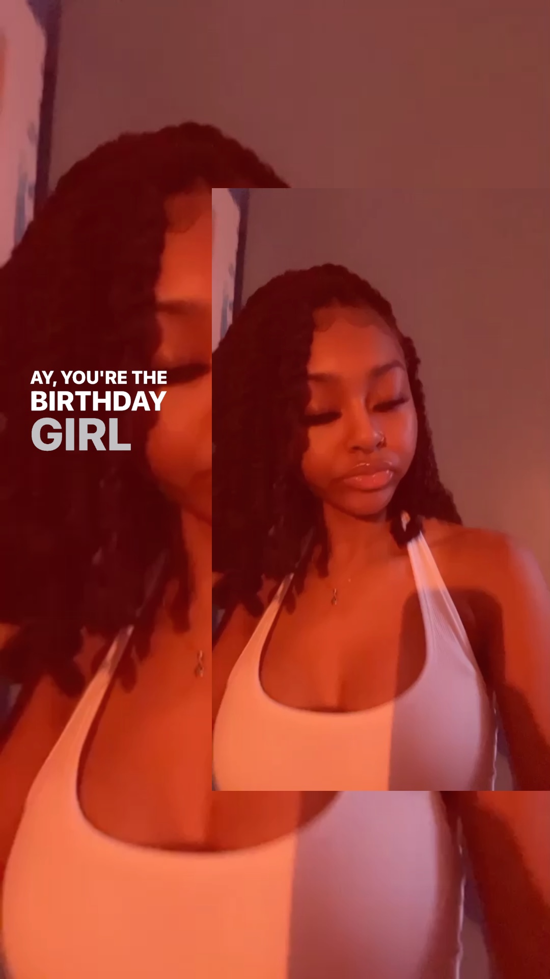fille d'anniversaire