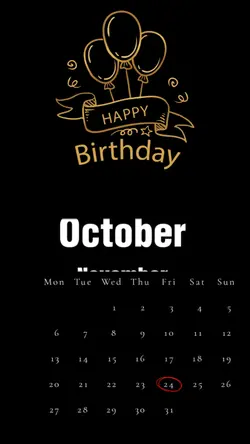 HBD 24 OCTOBER 
