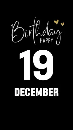 HBD 19 DECEMBER