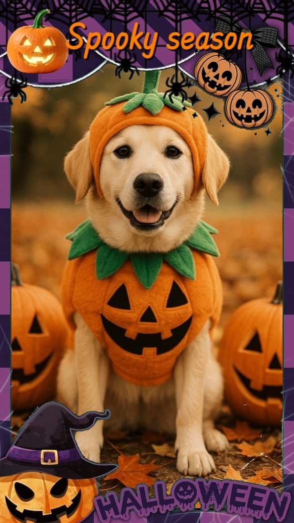 Mascota de temporada espeluznante