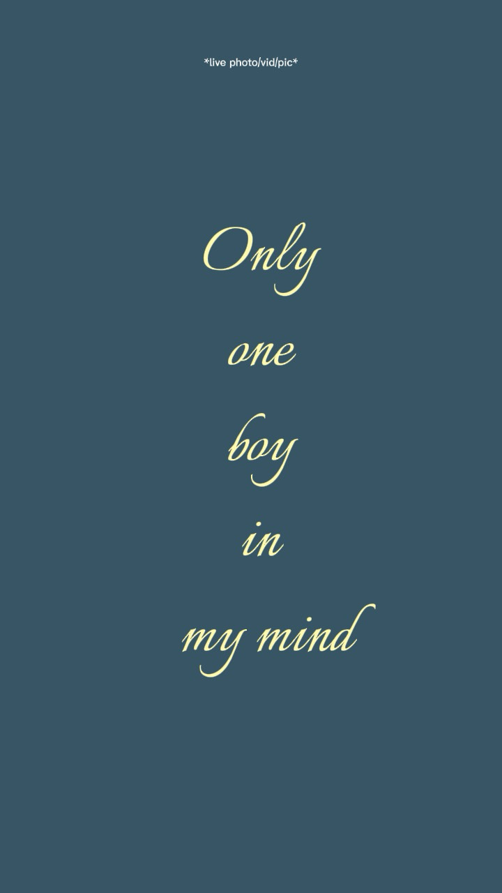 Only one boy 