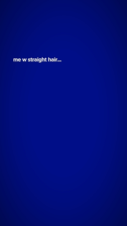 Eu com cabelo liso 