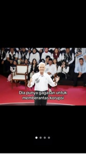 dia ingin mengenalny