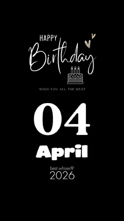 Happy birthday
