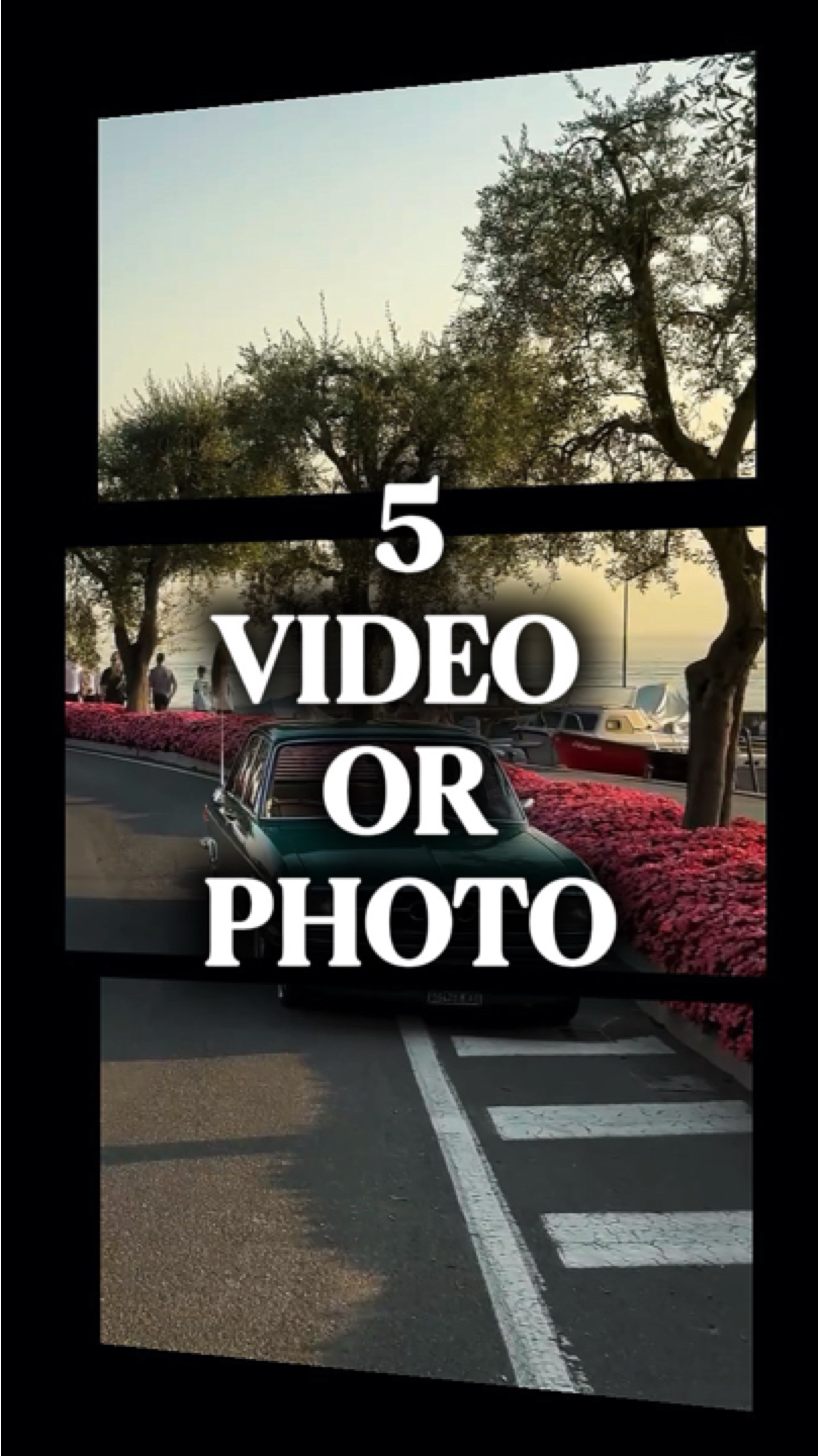 5 video or photo 