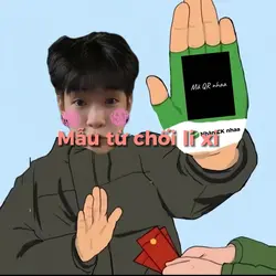 Mẫu từ chối lì xìii