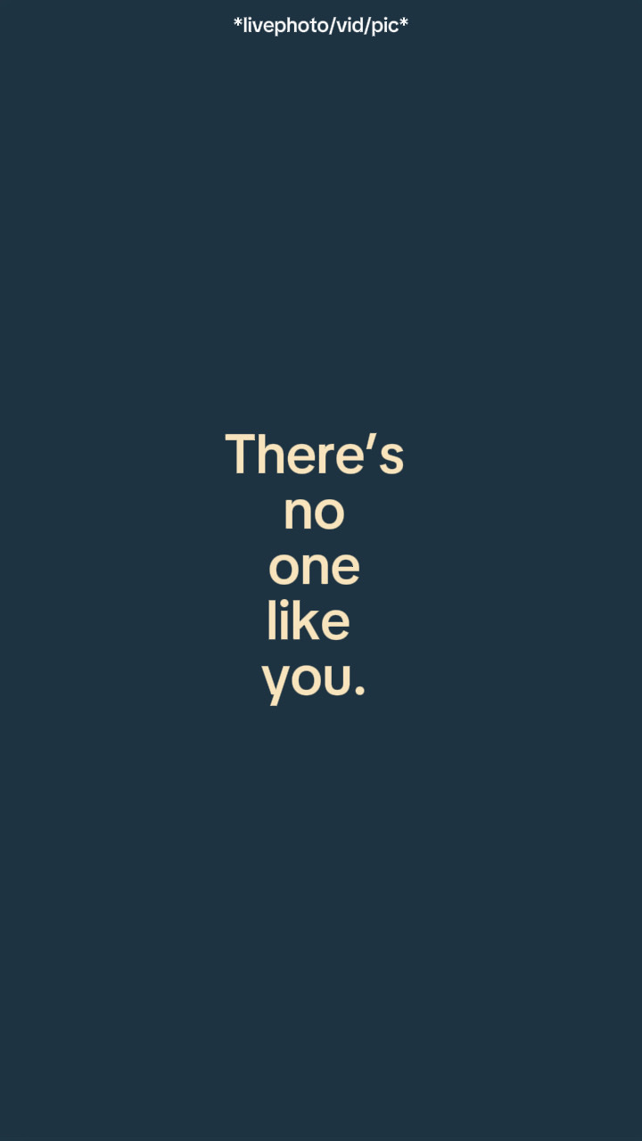 There’s no one like 