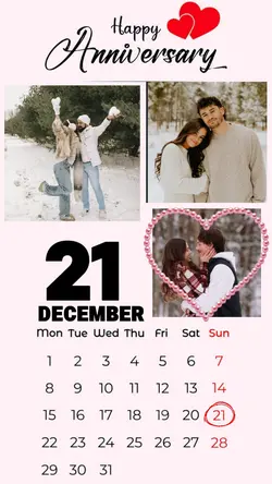 Anniv 21 DECEMBER 