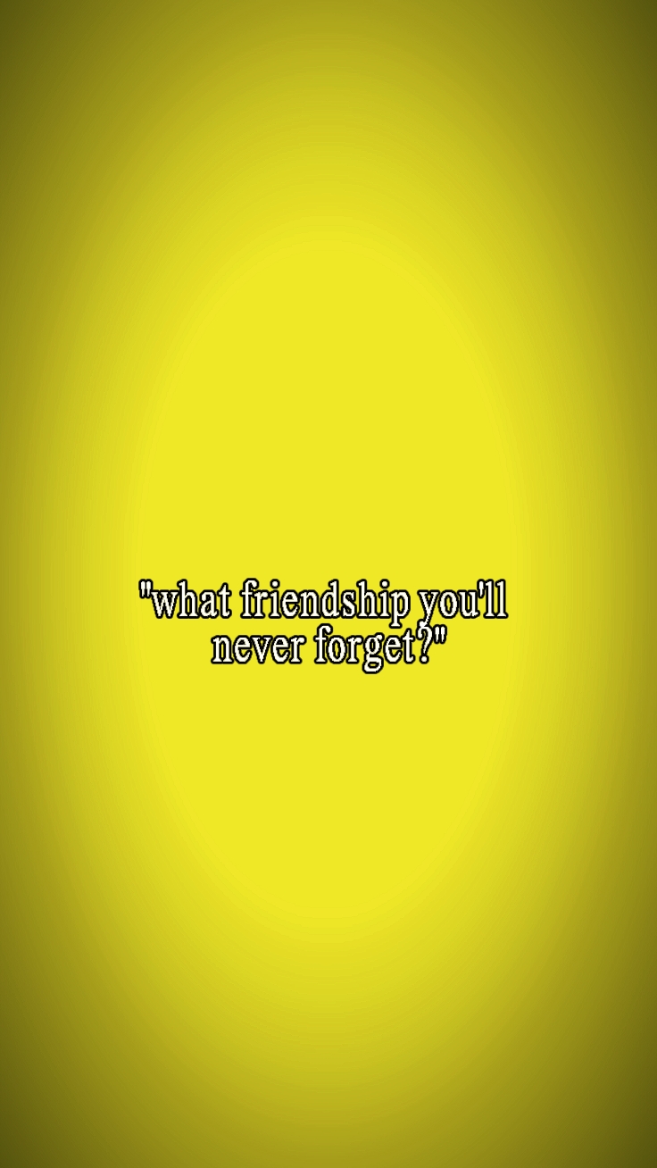 friendship