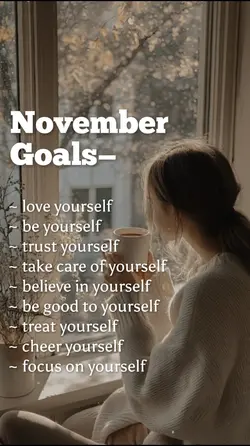 November Goals 