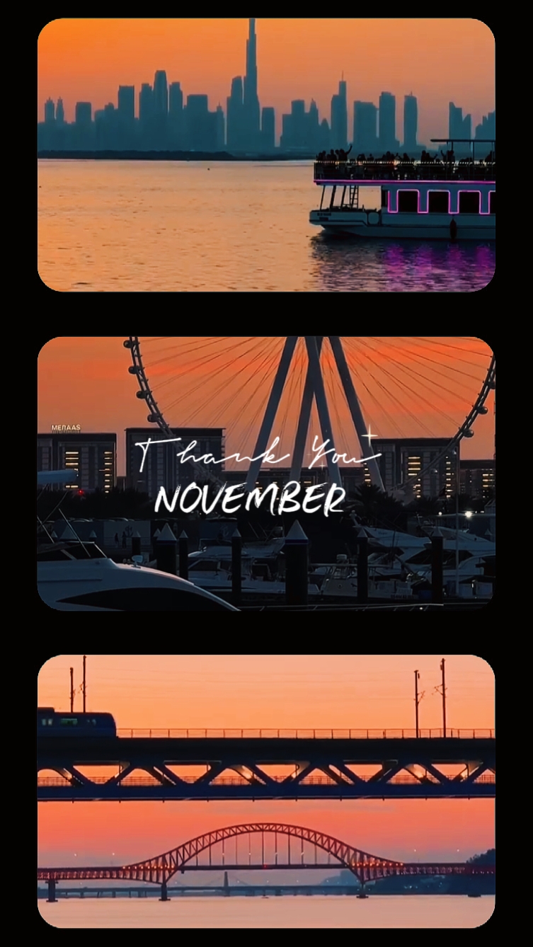 Obrigado novembro 