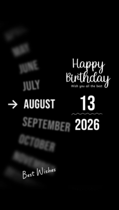 ULANG TAHUN IBU 13 AGUSTUS 