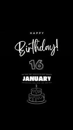 HBD 16 JANUARY 2026