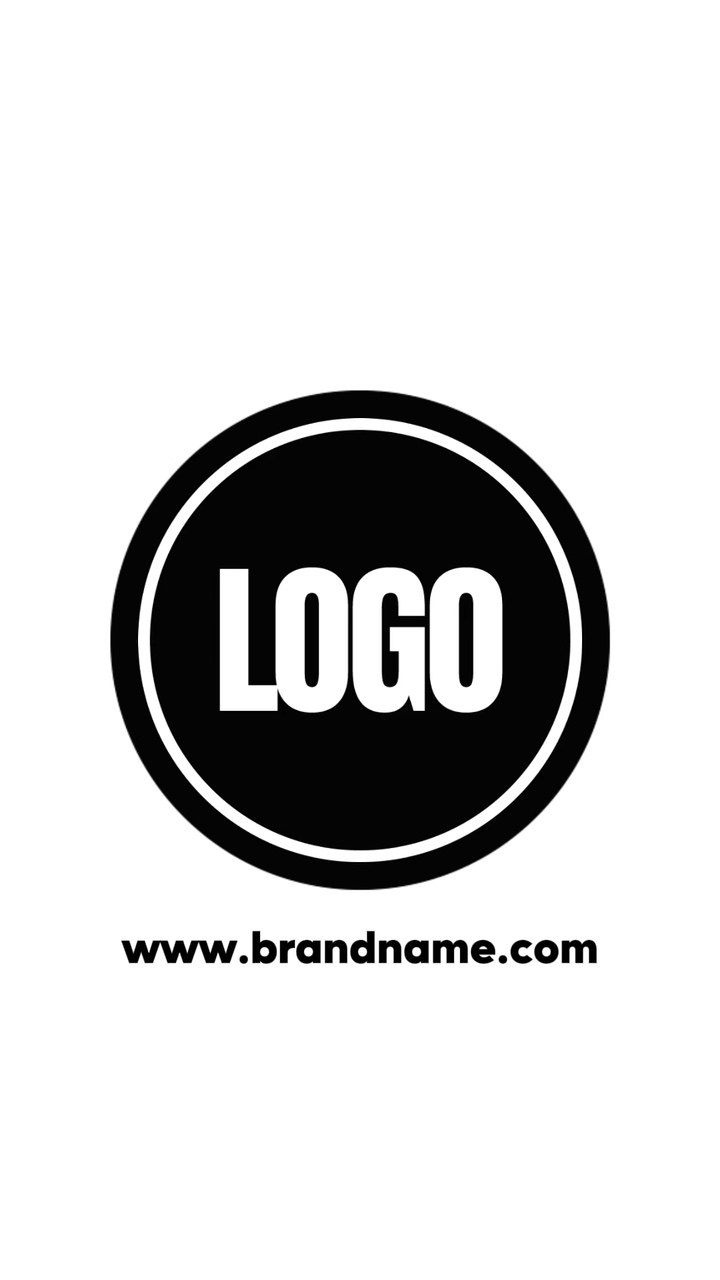 Modèle d'introduction Affichage du logo de l'entreprise
Annonces TikTok de style minimaliste