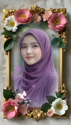 Bingkai foto cantik 