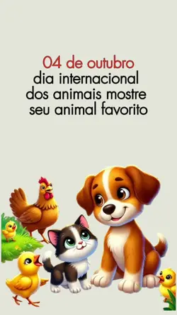 dia dos animais