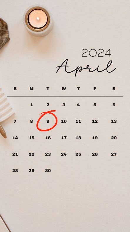 ultah 9 April 2024