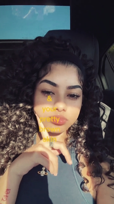 Bonita piel morena