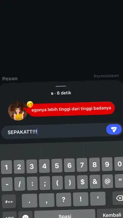 egonya lebih tinggi