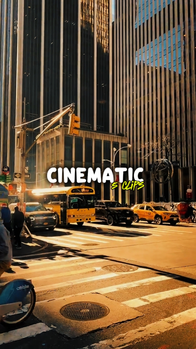 CINEMATIC 5 CLIPS 