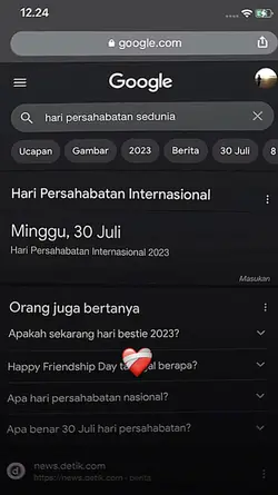 hari persahabatan 