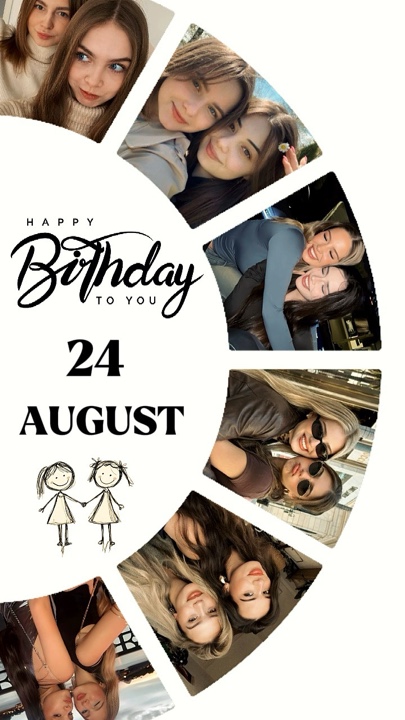 HBD TEMAN 24 AGUSTUS