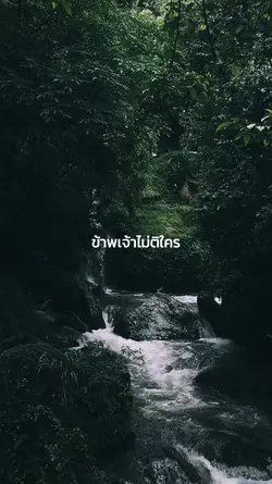 ข้าพเจ้าไม่ติใครเพราะ