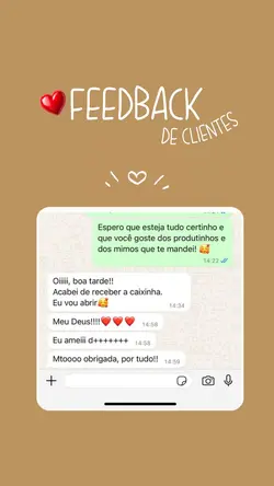 feedback de clientes