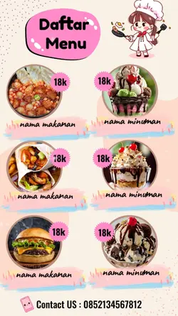 Daftar Menu