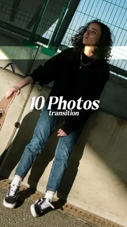 10 photos transition
