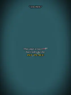 not a race