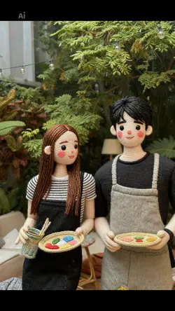 “3D Embroidery Doll”