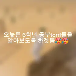 6학년 공부들을 알아보자