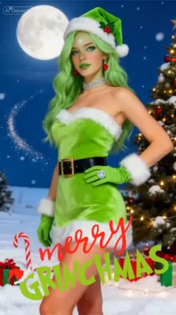 Grinch Lady Filter