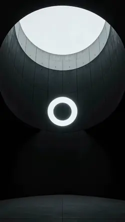 Black white tunnel 