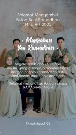 marhaban ya Ramadhan