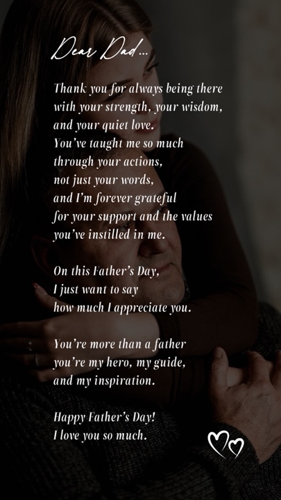 Carta Dia Dos Pais