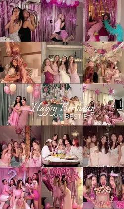 Birthday collage